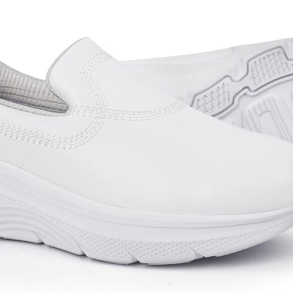 Women's Slip-On Nursing Shoes Water Resistant Lightweight Arch Support - Picture 1 of 7